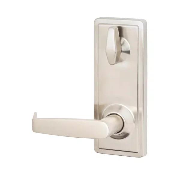 Sure-Loc Hardware Sure-Loc Interconnect Satin Stainless Passage Door Lock Handle Set, ANSI Grade 2