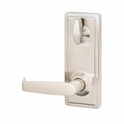 Sure-Loc Hardware Sure-Loc Interconnect Satin Stainless Passage Door Lock Handle Set, ANSI Grade 2 thumbnail 1