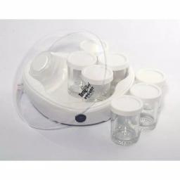 Total Chef 42 oz. Yogurt Maker with 7 Glass Containers, White thumbnail 2