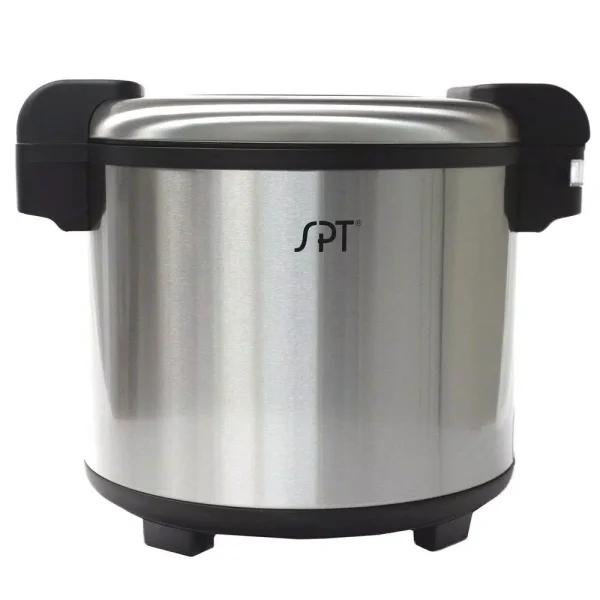 SPT 21.1 Qt. Stainless Steel Heavy Duty Rice Warmer, 160 Cup Capacity