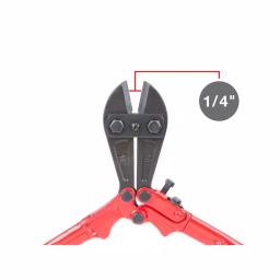 TEKTON 18 in. Bolt Cutter with Compound Action and Hardened Alloy Steel Jaws thumbnail 5