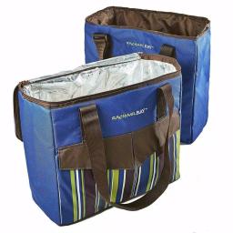 Rachael Ray ChillOut To Go Blue Deluxe Thermal Tote Set of 2 - Insulated Cooler & Dry Storage Bags thumbnail 2
