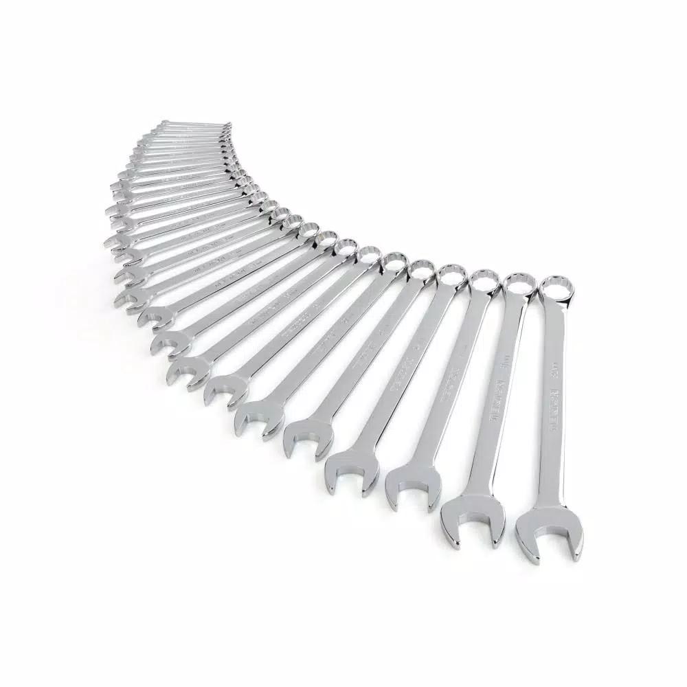 TEKTON 27-Piece Metric Combination Wrench Set, 6 mm - 32 mm