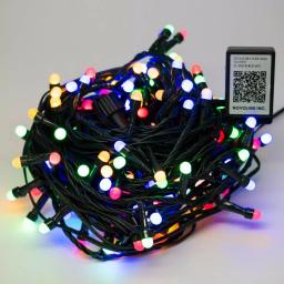 Novolink 200 LED Mini Globe Multi-Color String Lights with Wireless Smart App Control thumbnail 1