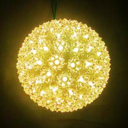 HOLIDYNAMICS HOLIDAY LIGHTING SOLUTIONS 7.5 in. Dynamic RGB Premier Orb - Multi-Color LED Lighted Sculpture thumbnail 2