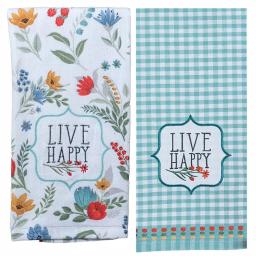 Kay Dee Blooming Thoughts Cotton Multi Kitchen Textile Set - 4 Piece Floral Set thumbnail 2