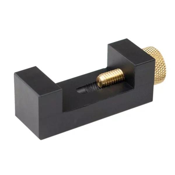 POWERTEC Anodized Aluminum Ruler Marking Guide for Woodworking, Fits 7/8 in. to 1-1/8 in. Widths