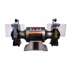 JET JBG-6W 6 in. Bench Grinder with Wire Wheel and Cast Iron Guards thumbnail 1