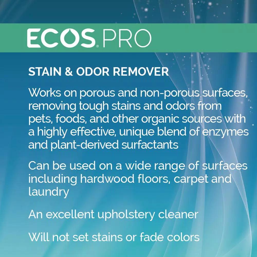 ECOS Pro Stain and Odor Remover, 128 oz. Fabric and Upholstery Cleaner