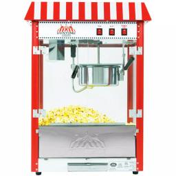 Funtime FT8000CP 8 oz. Commercial Carnival Style Popcorn Popper Machine, Red/Stainless Steel thumbnail 3
