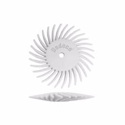 Dedeco Sunburst 120-Grit Radial Discs, 7/8 in. x 1/16 in. Knife-Edge Rotary Polishing Tool (48-Pack) thumbnail 1