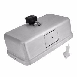 Alpine Industries Alpine 424-SSB 1200ml Stainless Steel Horizontal Manual Liquid Soap Dispenser thumbnail 7