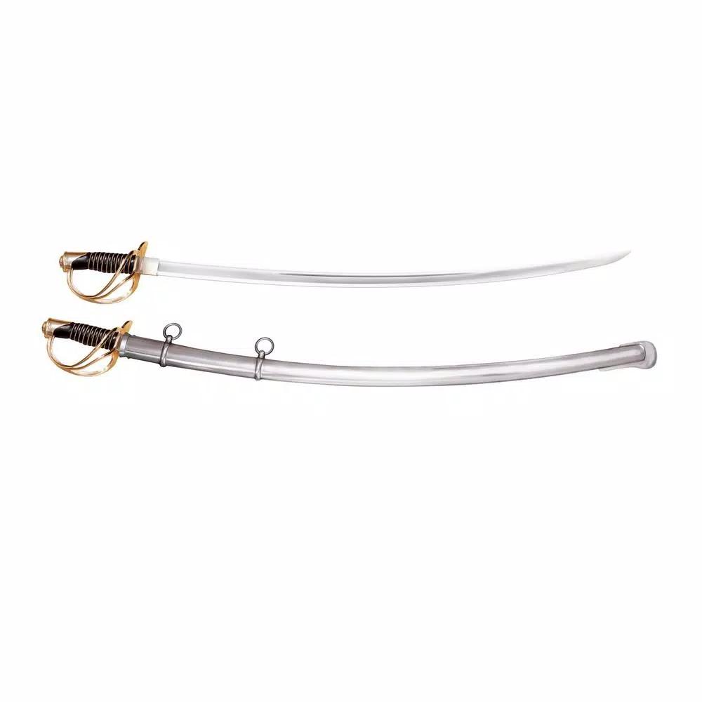 Cold Steel U.S. 1860 Heavy Cavalry Saber - 36 in. Carbon Steel Reproduction Sword