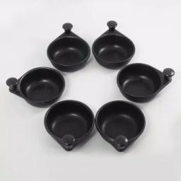 ExcelSteel Professional 6-Cup Stainless Steel Egg Poacher Set with Non-Stick Cups and Silicone Spatula thumbnail 5