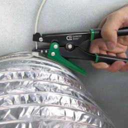 Commercial Electric Professional Cable Tie Tool with Integrated Cut-Off Mechanism, Black thumbnail 3