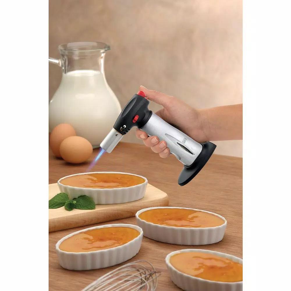 BonJour Chef's Torch Kitchen Culinary Blowtorch for Creme Brulee and Meringue