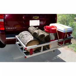 SPEEDWAY 500 lb. Capacity Aluminum Hitch Cargo Carrier for 2 in. Receiver, 40 in. x 20 in. thumbnail 2