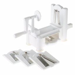 Classic Cuisine 5-Blade Manual Vegetable Spiralizer Rotary Slicer thumbnail 1