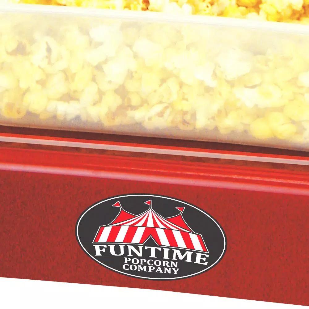 Funtime Rock'n Machine 2.5 oz. Red Countertop Hot Oil Popcorn Machine