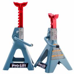 Pro-Lift 2-Ton Double Pin Jack Stands Pair - 4000 lb Capacity Heavy Duty Steel thumbnail 1