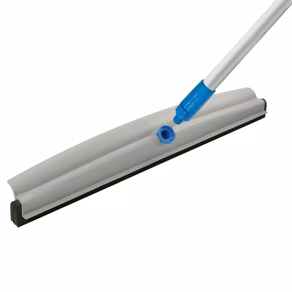 Unger Lock-On 25 in. Hooded Foam Rubber Floor Squeegee - No Handle