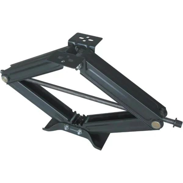 Ultra-Fab Products Fulltime RV 24 in. Scissor Jack, Heavy-Duty Steel Jack Stand - Black