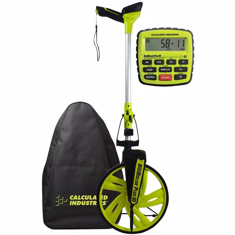 Calculated Industries DigiRoller Plus III 12.5 in. Digital Measuring Wheel