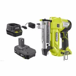 RYOBI 18V ONE+ AirStrike 23-Gauge 1-3/8 in. Headless Pin Nailer Kit with 1.5 Ah Battery and Charger thumbnail 1