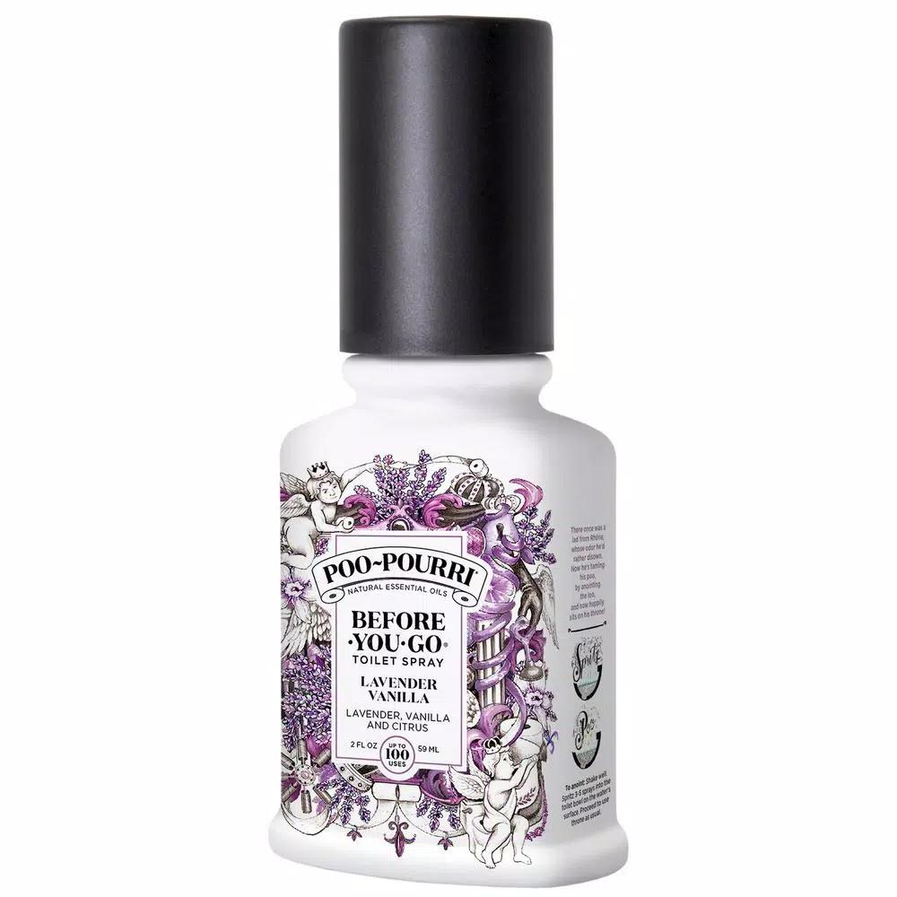 POO POURRI Poo-Pourri Lavender Vanilla Toilet Spray (2-Pack) - 2 oz. Bottles