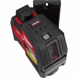 Milwaukee Green Cross Line and Plumb Points Rechargeable Laser Level, 100 ft. Range thumbnail 13