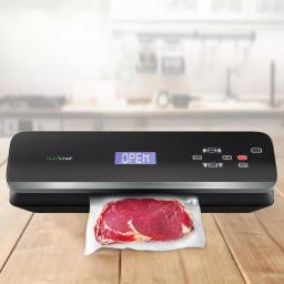 NutriChef Electric Food Vacuum Sealer with Digital Button Controls and Dual Sealing Modes thumbnail 4