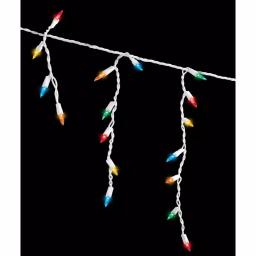 Home Accents Holiday 300-Light Multi-Color Smooth LED Mini Icicle Lights, 4-Pack Set thumbnail 1