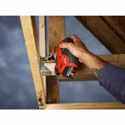 Milwaukee 2458-21 M12 12V Lithium-Ion Cordless Palm Nailer Kit with 1.5Ah Battery, Charger and Bag thumbnail 7