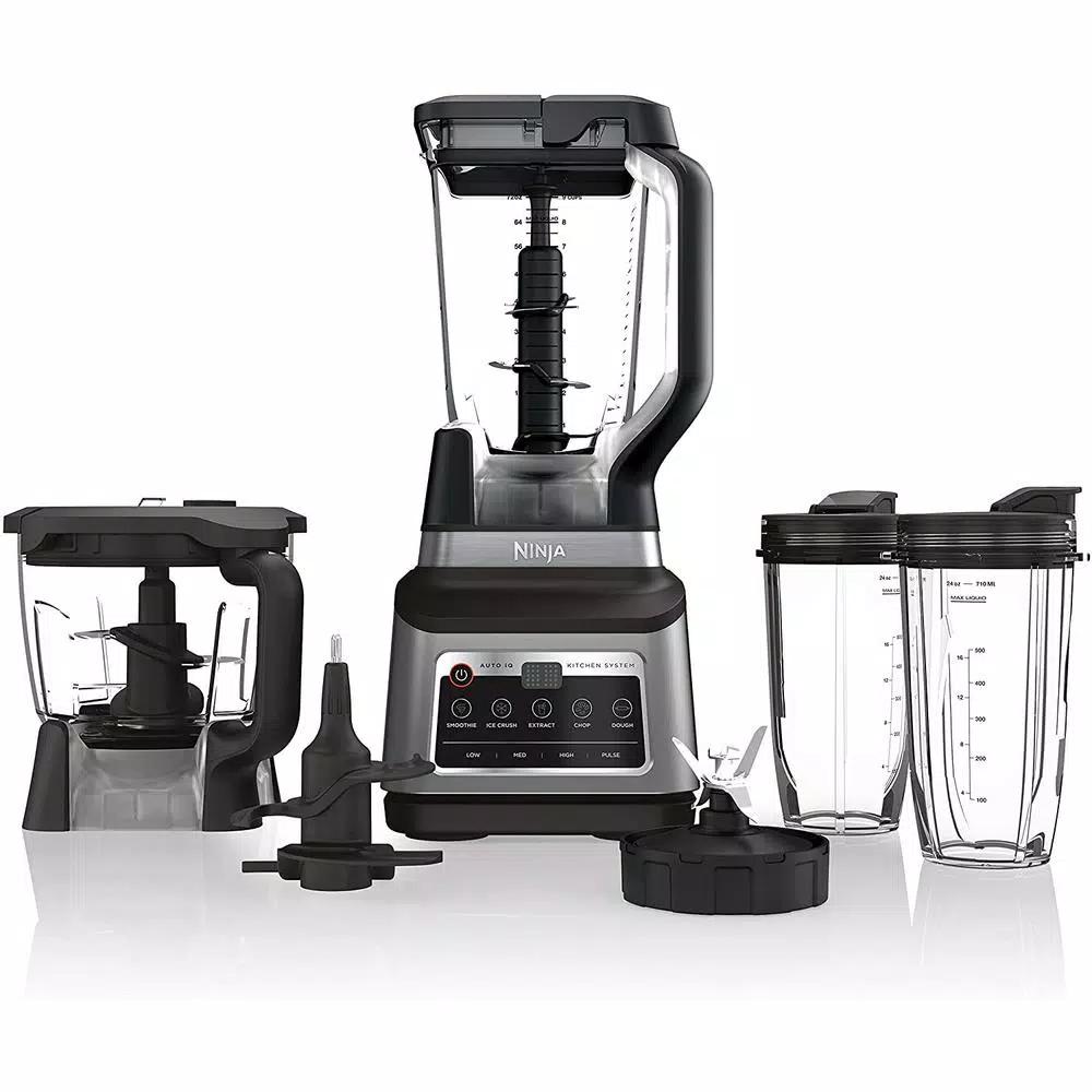 Ninja Professional Plus Kitchen System with Auto-iQ, 1400 Peak Watts, 72 oz. Pitcher & 64 oz. Processor Bowl