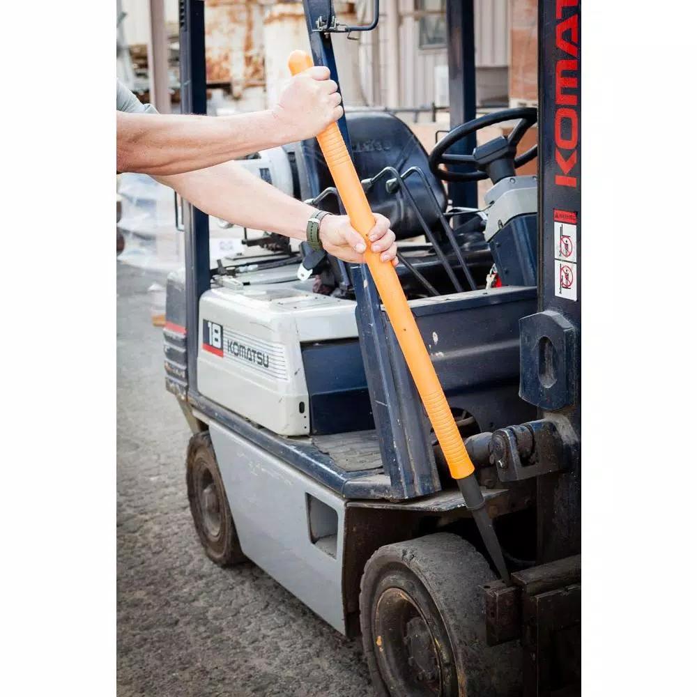 Nupla 44 in. Composite Fiberglass Non-Conductive Pry Bar with Single End and Pointed Tips
