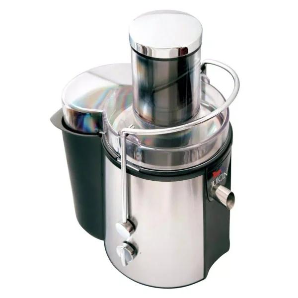 Total Chef Juicin Stainless Steel Juicer with 700W Motor and Automatic Shut-Off