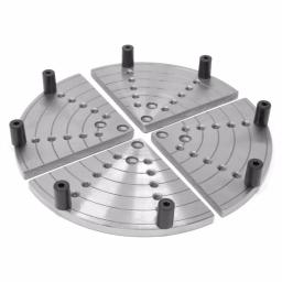 WEN 8 in. Flat Lathe Chuck Jaws for Bowl Turning, Compatible with LA4374 3.75 in. Chuck thumbnail 1
