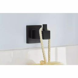 Glacier Bay Farrington Single Robe Hook, Matte Black thumbnail 2