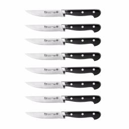 Cangshan V2 Series 5 in. Steak Knife Set with Acacia Wood Block, 9-Piece Set thumbnail 1
