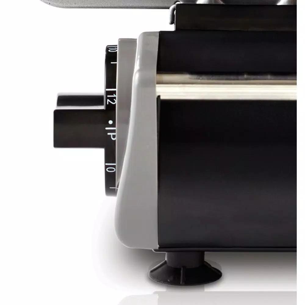Continental Professional Series 7.5 in. Stainless Steel Meat Slicer with 180W Motor