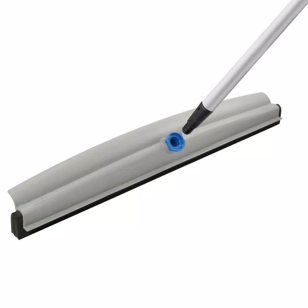 Unger Lock-On 25 in. Hooded Foam Rubber Floor Squeegee - No Handle