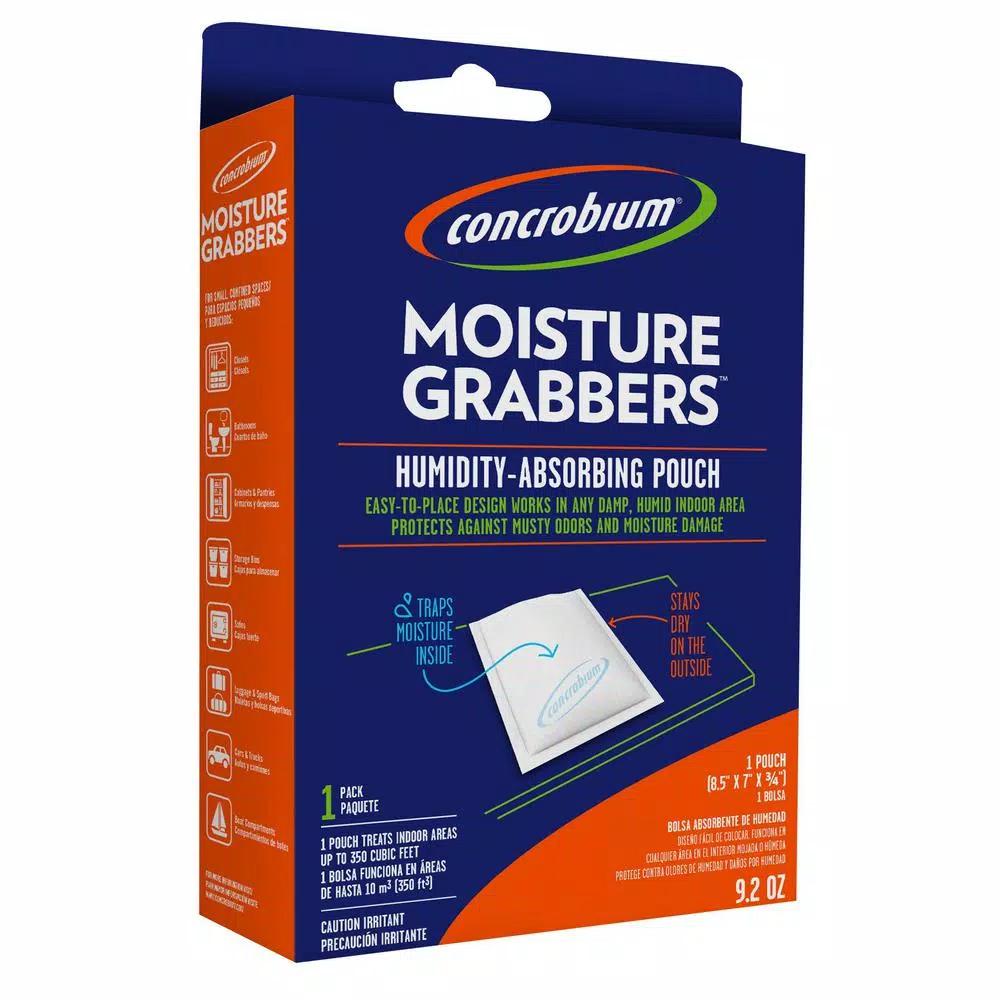Concrobium Moisture Grabbers Humidity Absorbing Pouch, 9.2 oz