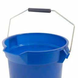 TAFCO PRODUCTS Tafco 3.5 Gal. Blue Round Utility ECO Bucket, 14 Qt. Heavy-Duty Commercial Grade Made from 100% Recycled Water Bottles thumbnail 5