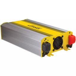 Stanley PI1000S 1000-Watt Digital Triple-Outlet Power Inverter, 12V DC to 120V AC thumbnail 2