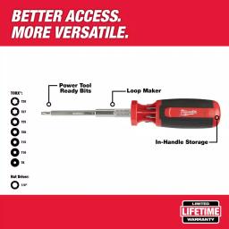 Milwaukee 9-in-1 TORX Key Drive Multi-Bit Screwdriver Set thumbnail 2