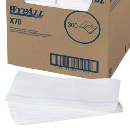 Wypall X70 White Extended Use Foodservice Cleaning Wipes, 300-Count thumbnail 3