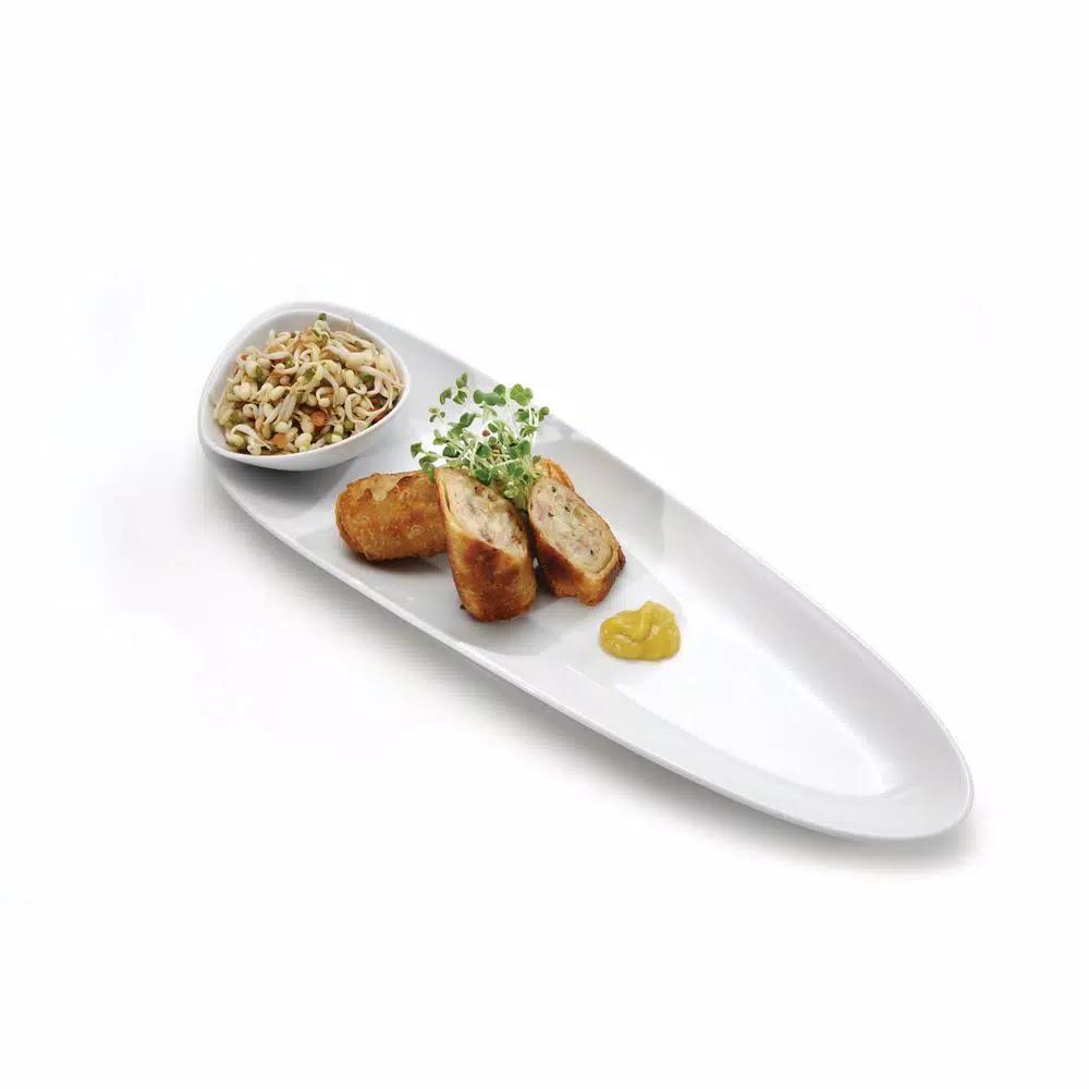 Oneida Mood 6.5 oz. White Porcelain Creamers, Set of 36