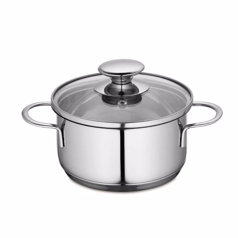 Frieling Kuchenprofi 1 qt. Stainless Steel Stock Pot with Vented Glass Lid