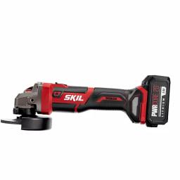 Skil PWRCore 20V Brushless 4-1/2 in. Cordless Angle Grinder Kit with 5.0Ah Battery, Charger & USB Adapter thumbnail 7