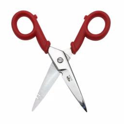 Aven Electrician Scissors with Stainless Steel Blades and Wire Stripping Slots thumbnail 1
